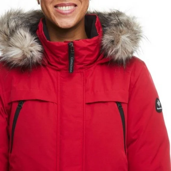 HP. Canadiana Women's Parka - Picture 1 of 12